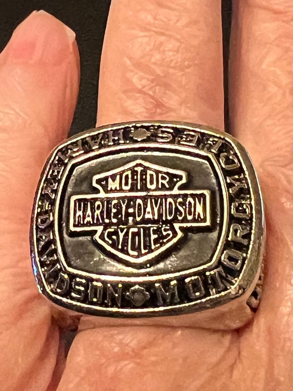 LAST ONE! Harley Motorcycle Ring Size 12 (391)